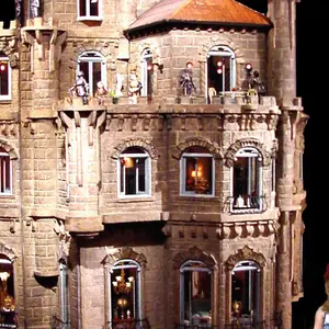 the world's most expensive dollhouse, The Astolat Dollhouse Castle, Elaine Diehl