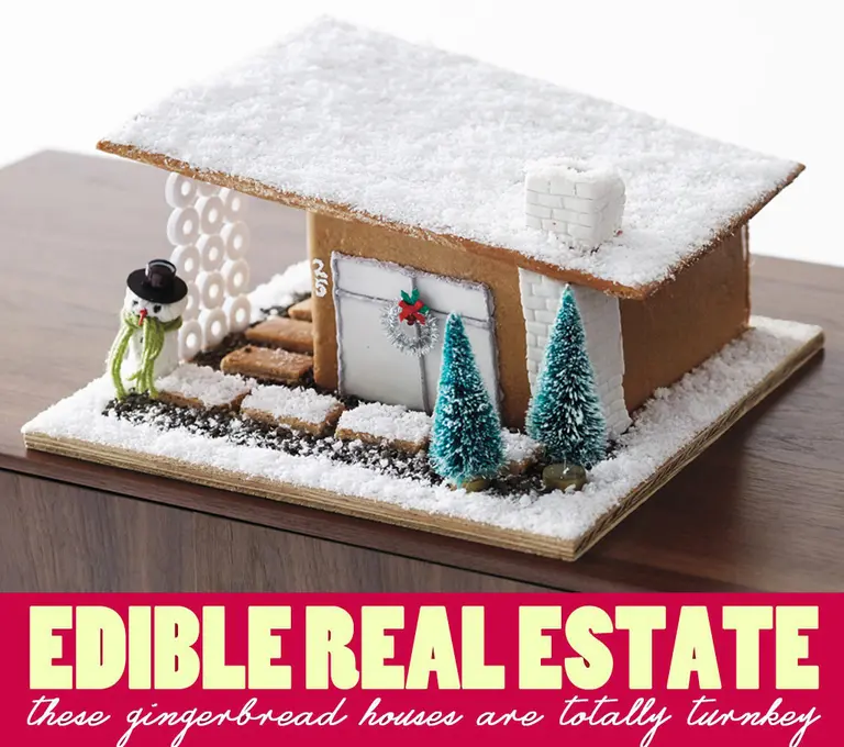 Edible Real Estate: These Amazing Gingerbread Houses Are Totally Turnkey