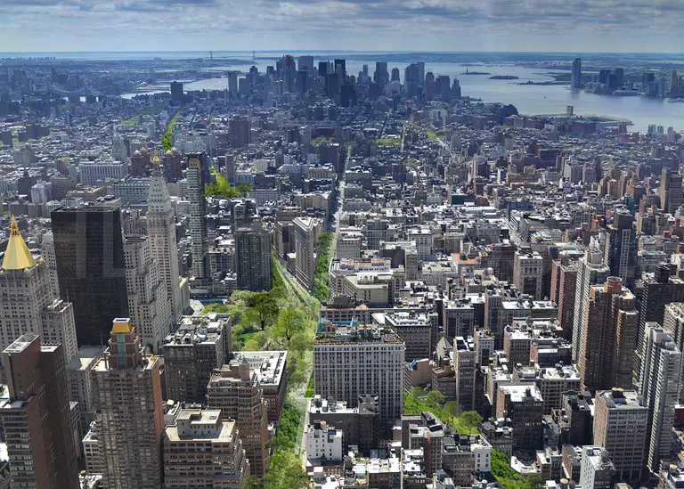 What if Broadway Was Turned Into a Giant Linear Park?