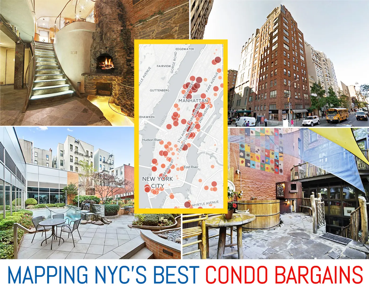 MAPS: Where to Find the Five Best Condo Bargains in Every NYC Neighborhood