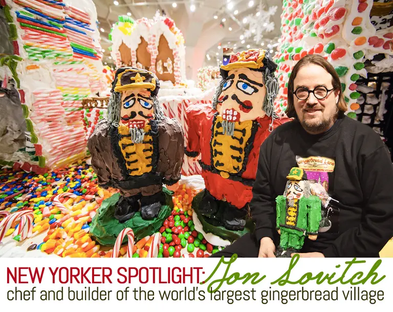 Spotlight: Meet Chef Jon Lovitch, Builder of the World’s Largest Gingerbread Village