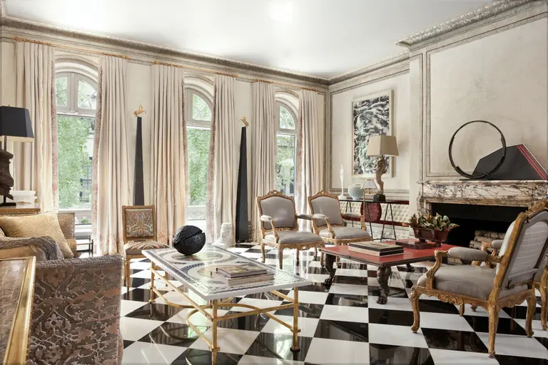 ‘Maximalist’ UES Townhouse of Designer Juan Pablo Molyneux Sells for Less Than Half Its First Ask