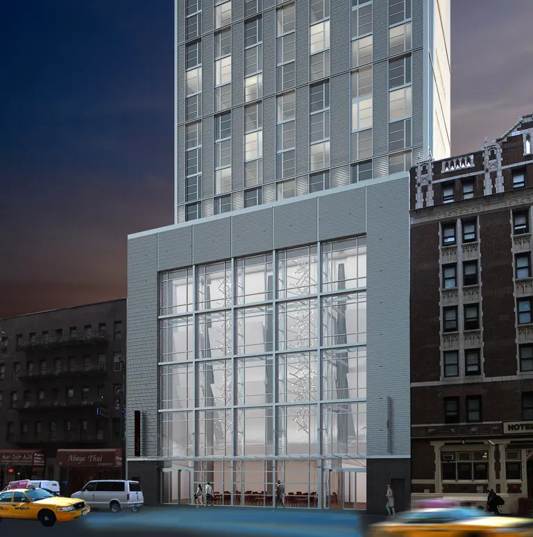 Revealed: Crowne Plaza Hotel Rises South of Times Square, Boasts Streetwall-Friendly Atrium