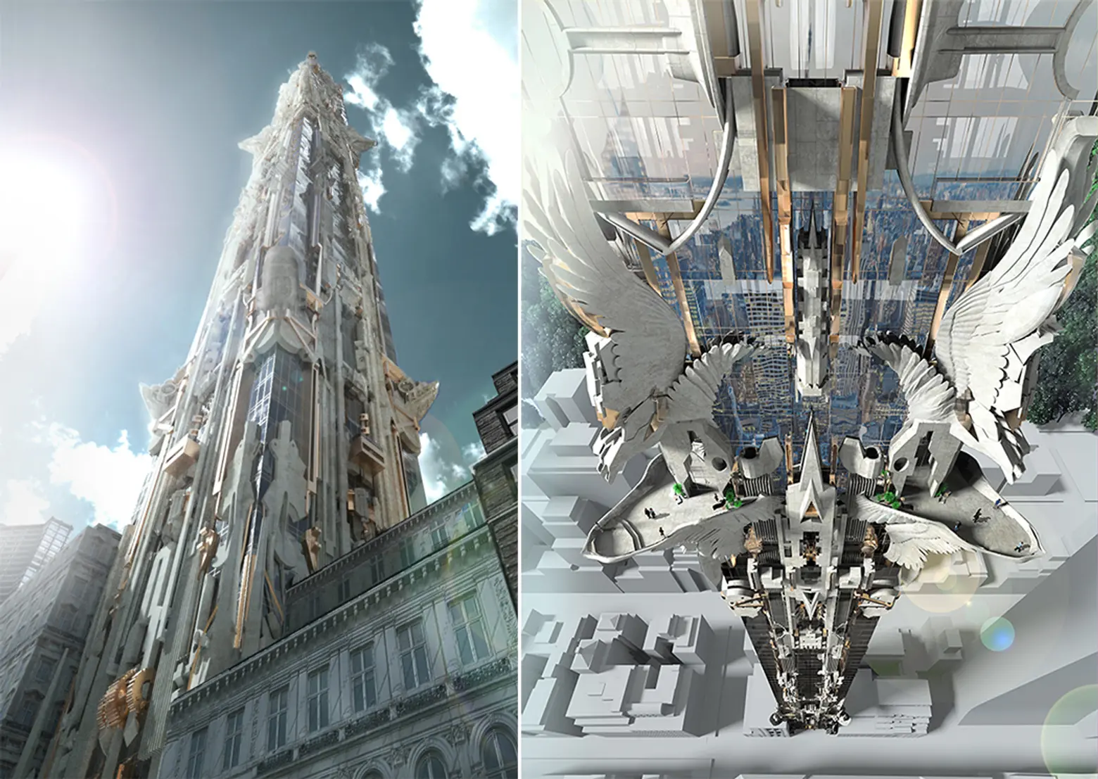 Could This Otherworldly 102-Story Tower Covered in Ornaments Be Coming to 57th Street?