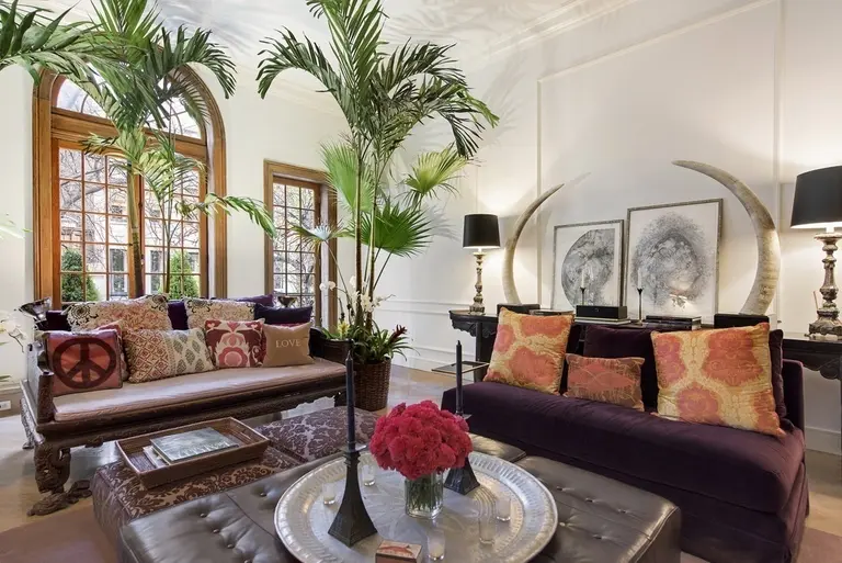 This Sun-Filled Upper East Side Townhouse Triplex Is $35K a Month–Classy Furniture Included