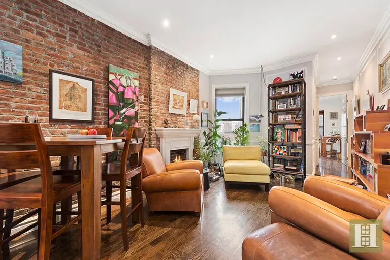Beautiful Brick and Wood Make This West Village Rental Beyond Cozy