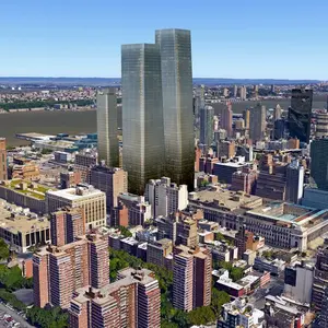 manhattan west, hudson yards, som, renderings, brookfield properties, new developments, skyscrapers, tall towers, megaproject, midtown west