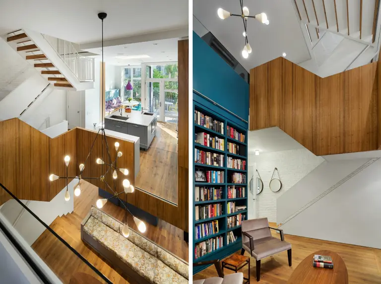 Redtop Architects’ East Village Townhouse Is a Modern Interpretation of the Split-Level Home