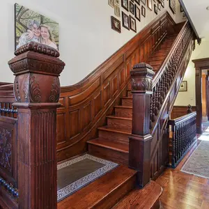 park slope, brownstone, staircase, 226 garfield place,