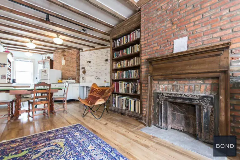 Lower East Side Rental at Historic Federal Rowhouse Packs in Lots of Personality