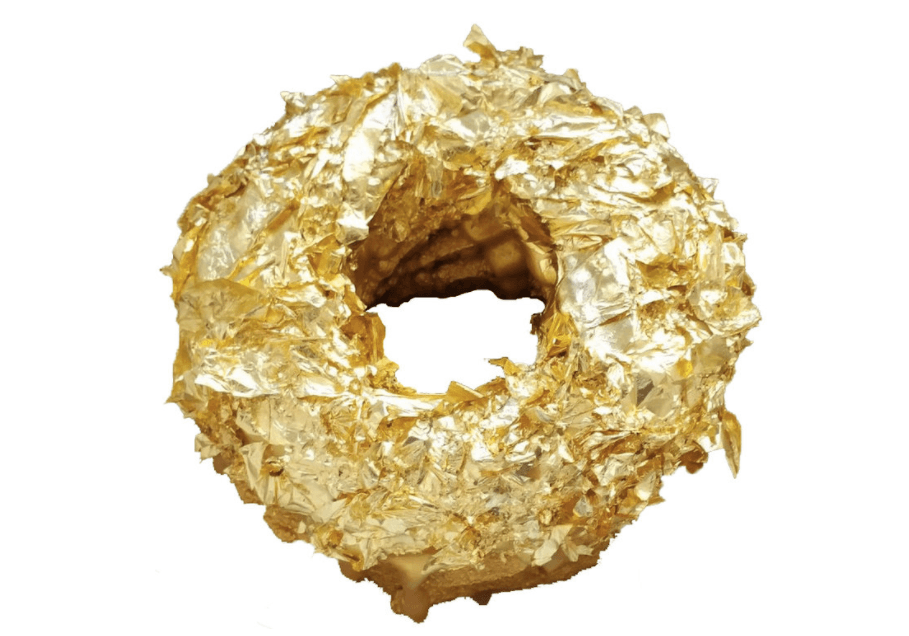 24K Gold Doughnuts