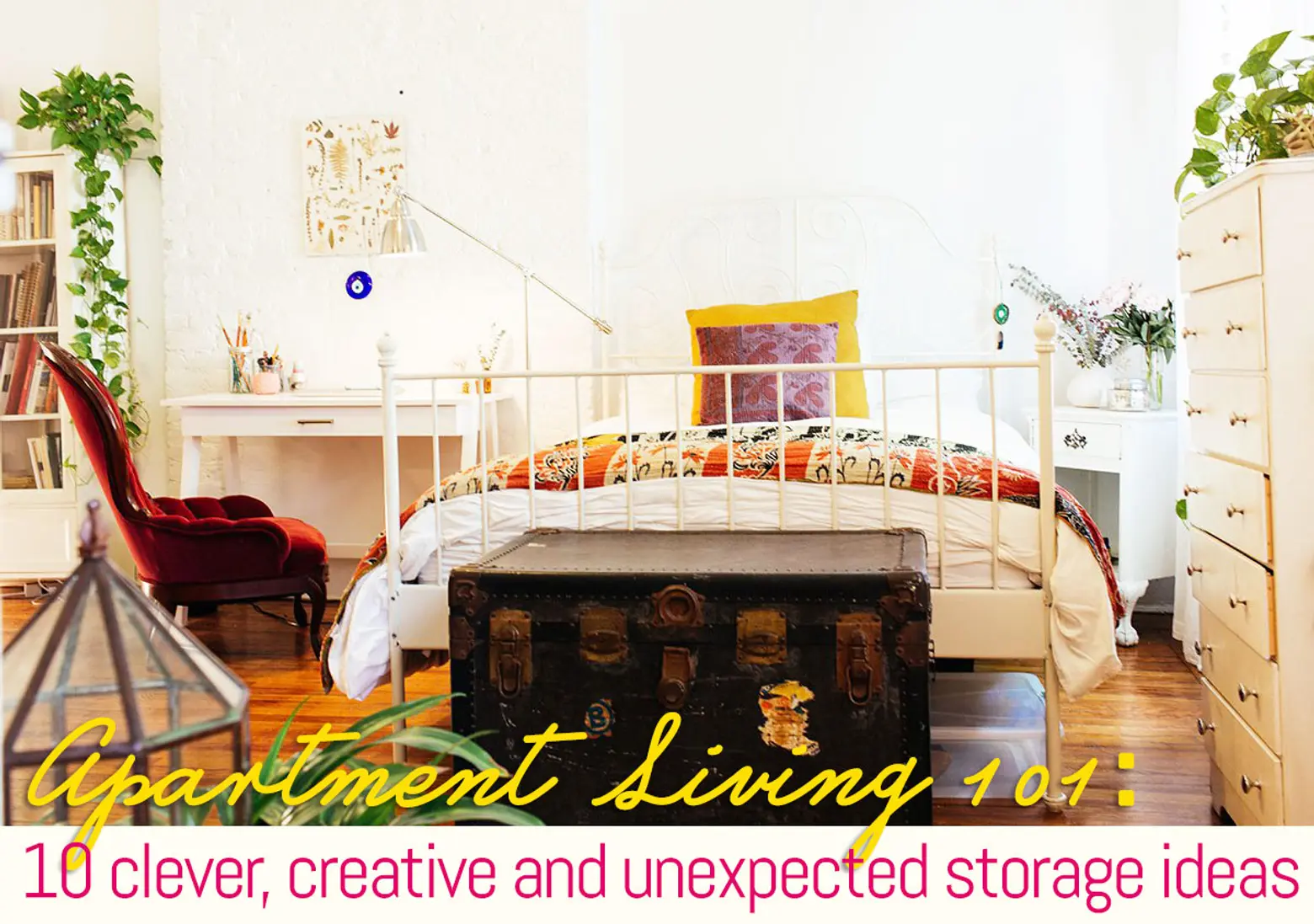 10 Clever, Creative and Unexpected Storage Ideas for Apartment Dwellers