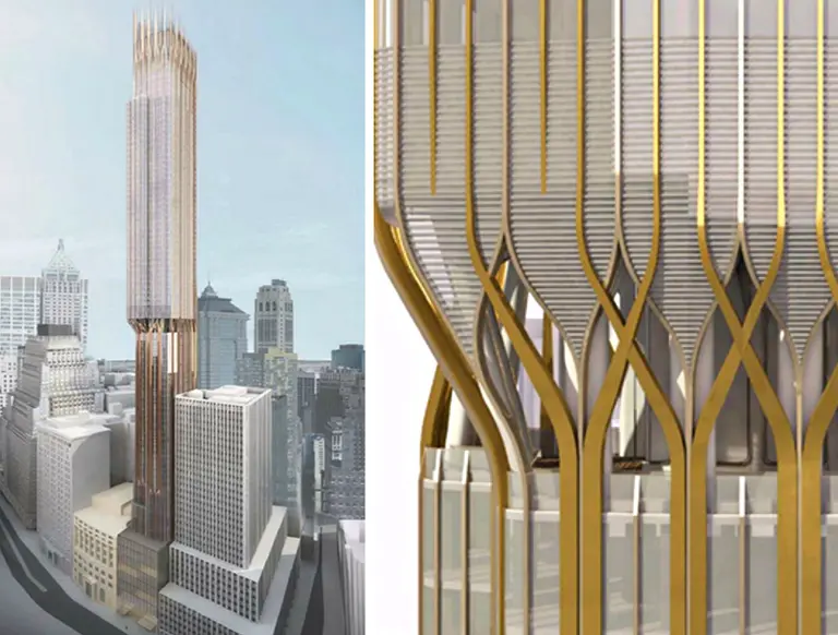 Renderings Revealed for Downtown Supertall 45 Broad Street