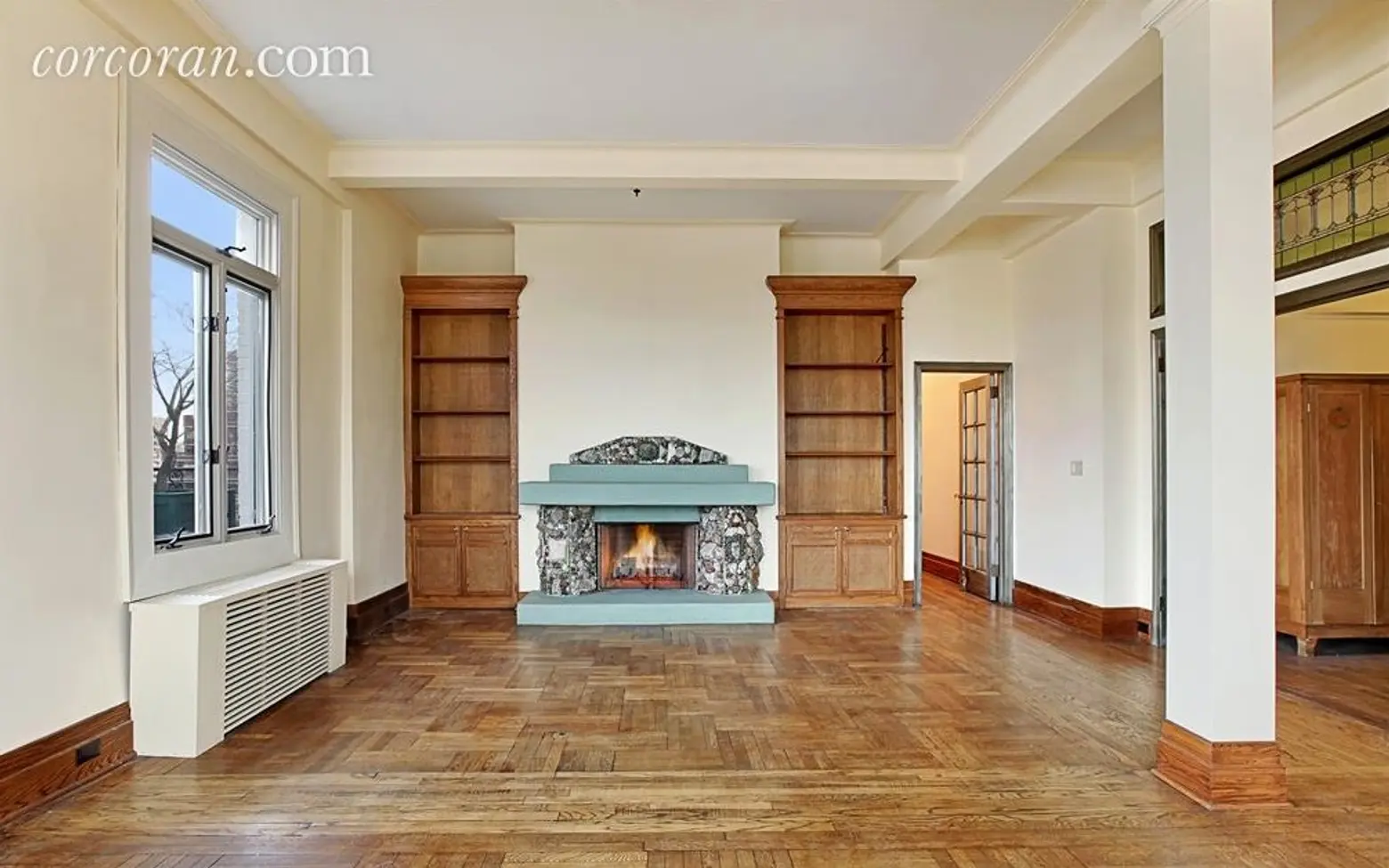 Penny Marshall Lists $5.5M UWS Penthouse With Terrace, Views and a Fireplace in the Bathroom