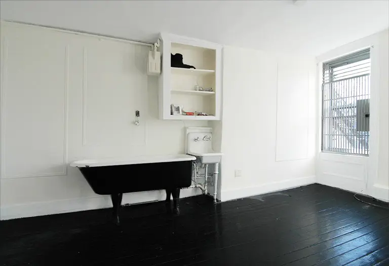 For $1,900/Month, You Can Get an East Village Studio With a Claw-Foot Tub in the Kitchen