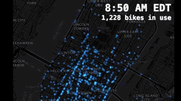 Mapping 22 Million Citi Bike Rides Across NYC