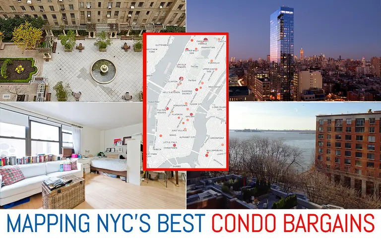 MAPS: Where to Find the Best Studio Bargains in NYC Right Now