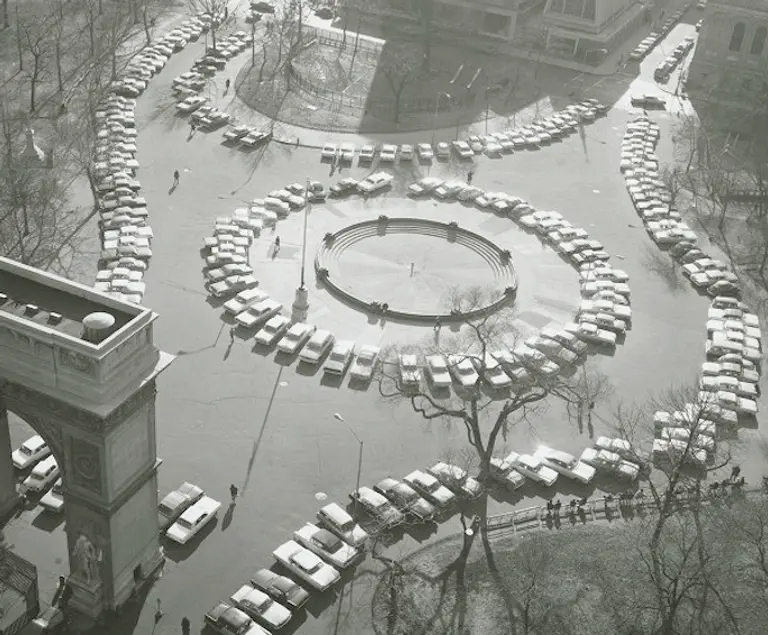 They Paved Washington Square Park and Put Up a Parking Lot