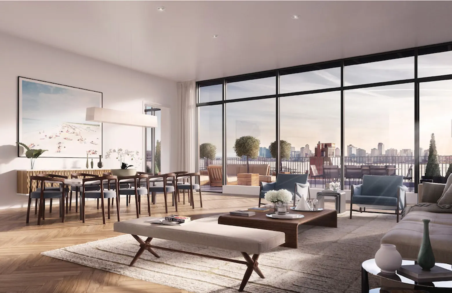 ‘Law & Order SVU’ actress Stephanie March snags a two-unit penthouse at the Shephard for $35M