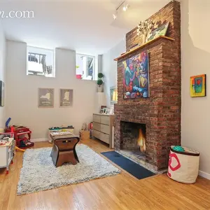 302 5th Avenue, second living room, play room, fireplace, co-op, park slope
