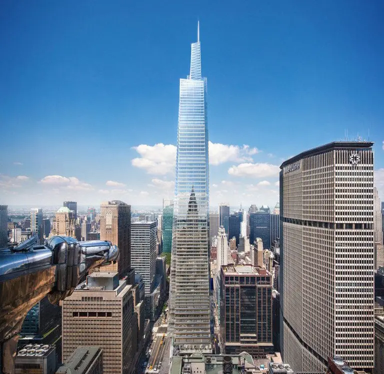Midtown’s 1,401-foot One Vanderbilt to begin vertical construction next month