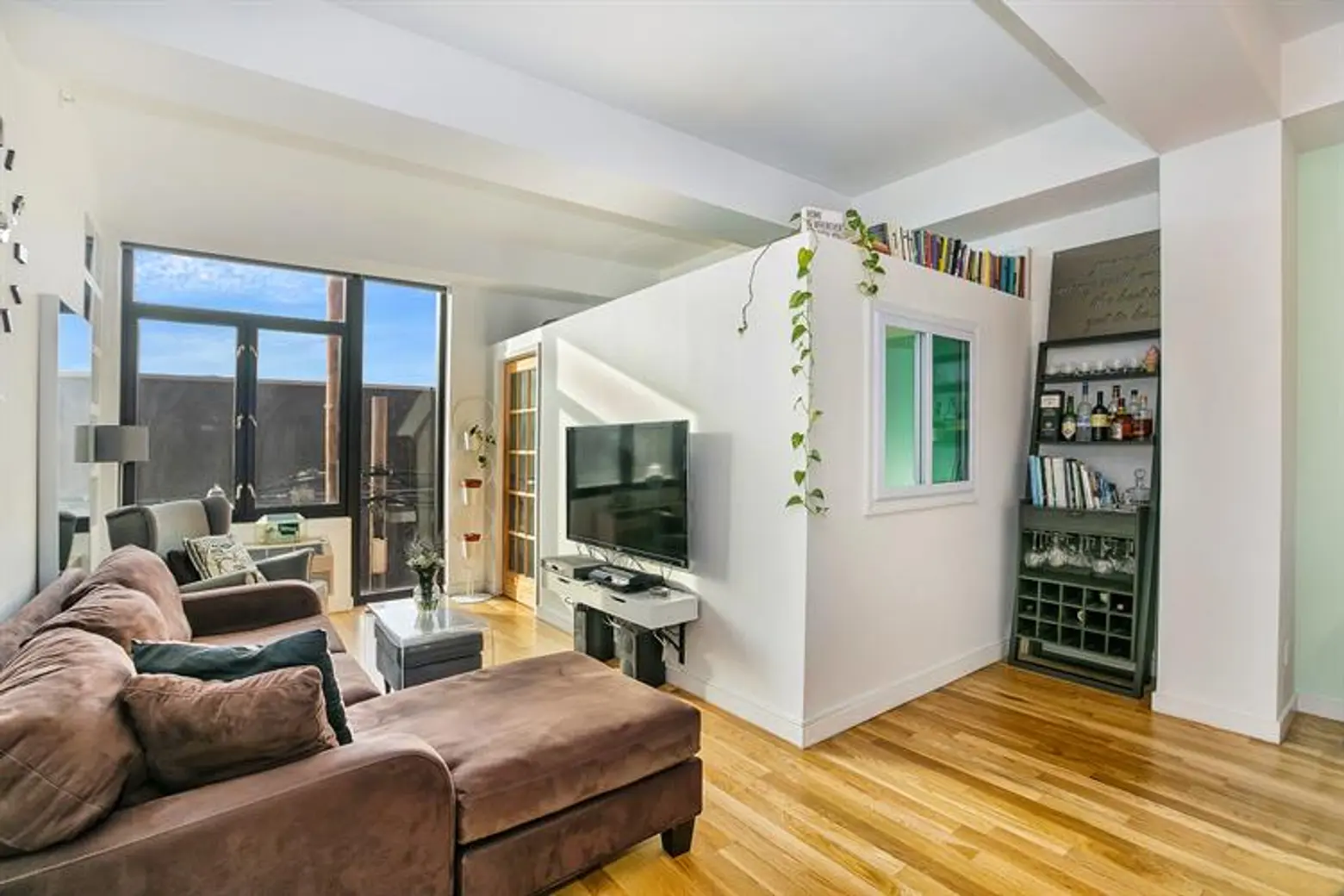 $3,400/Month Greenpoint Waterfront Mini-Loft Is Cozy and Cool With Killer Views