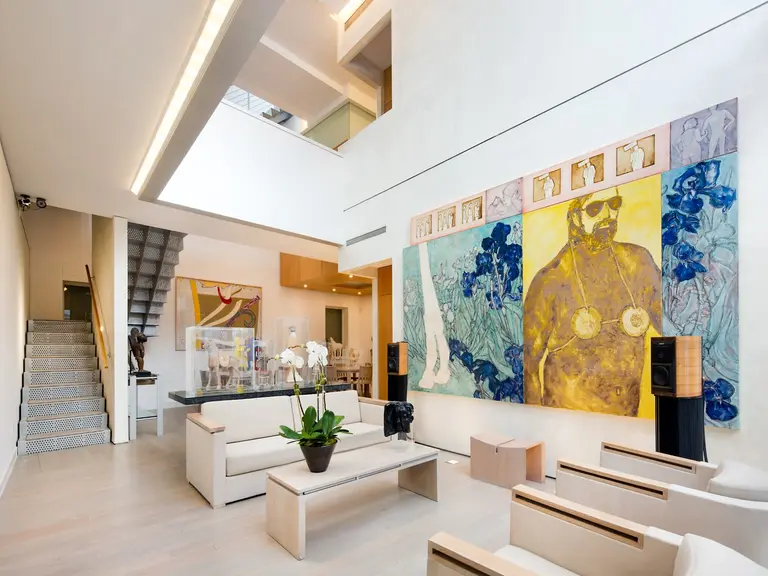 An Art Collector’s $14.5M West Village Carriage House Is Both Private Gallery and Family Home