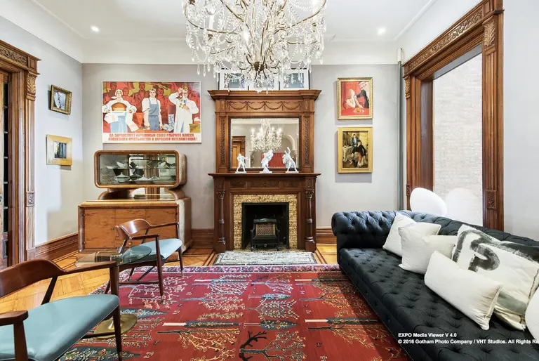 $8M Park Slope Brownstone Is Historic and Luxurious With a Professional-Grade Gym