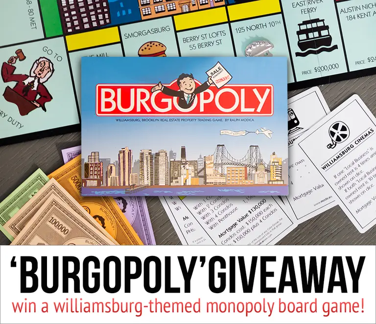 LAST DAY to Win a ‘Burgopoly’ Board Game, A Williamsburg-Themed Monopoly!