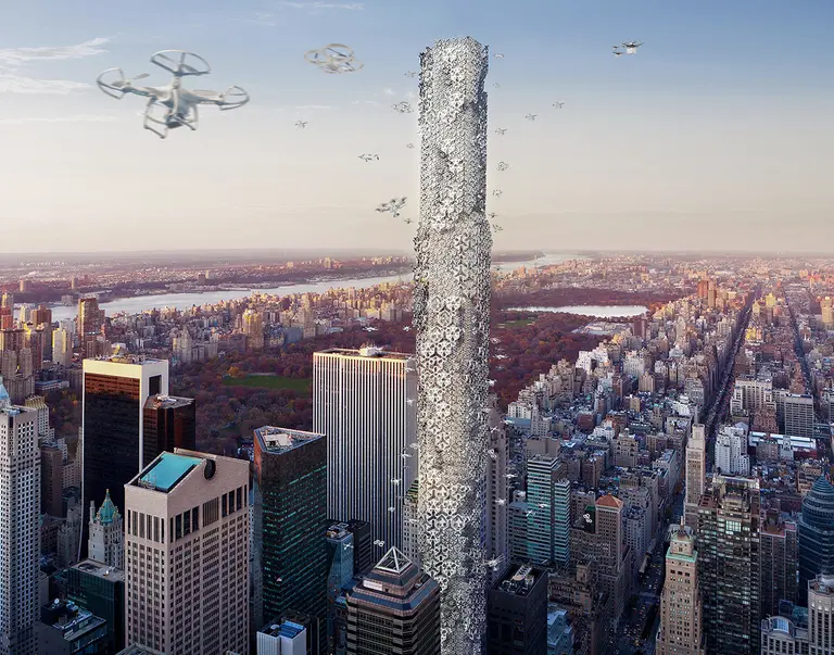 Imagining 432 Park As a Giant Drone Control Terminal