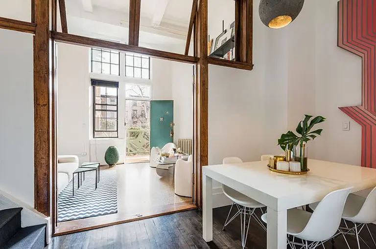 $850K Architect-Designed Clinton Hill Condo in a Gothic Cathedral Is Just as Cool on the Inside