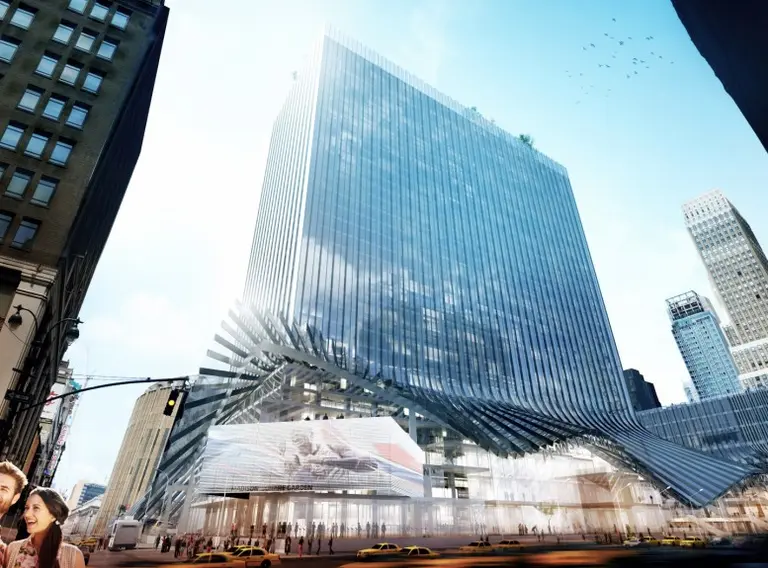 Bjarke Ingels Reveals Glassy Wave-Like Design for 2 Penn Plaza Overhaul