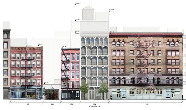 First Look at Morris Adjmi’s Romanesque Design for Soho’s 134 Wooster Street