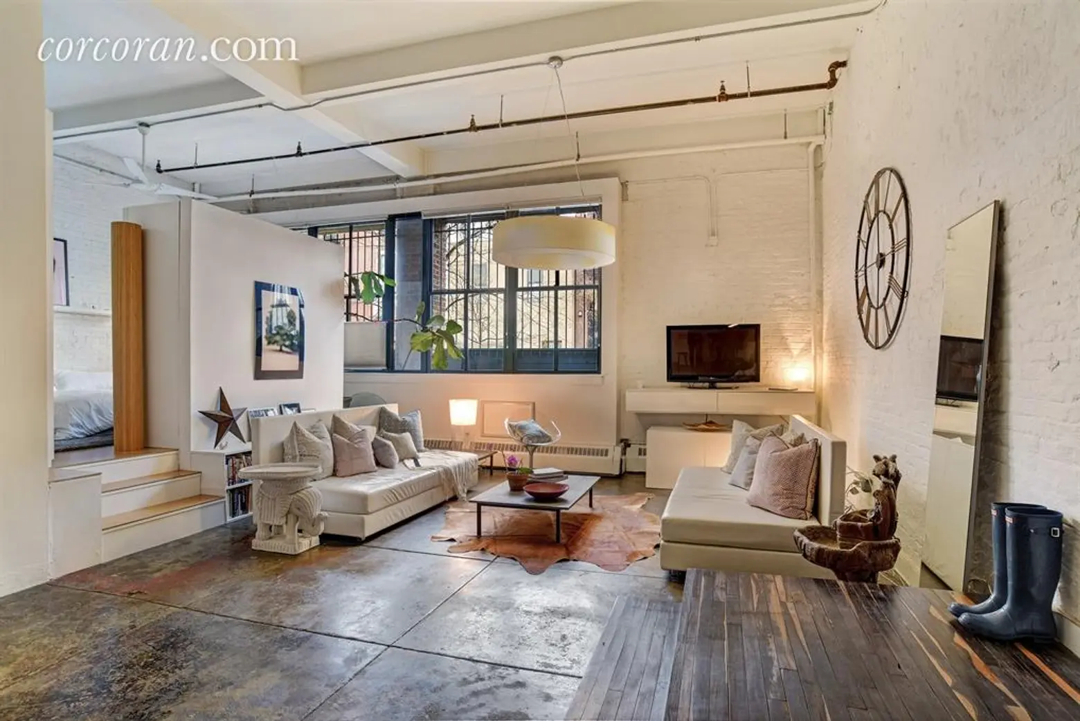 This $1.2M Factory Loft With a Rooftop Garden Is a Pleasant Surprise in Greenwood