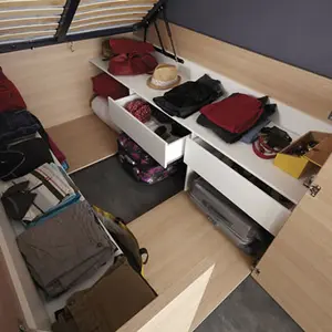 Storage bed, parisot, convertible furniture, small space solution, interiors, design