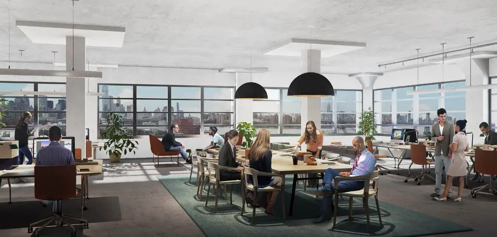 New Renderings of the Brooklyn Navy Yard's Office Space and Food Hall ...