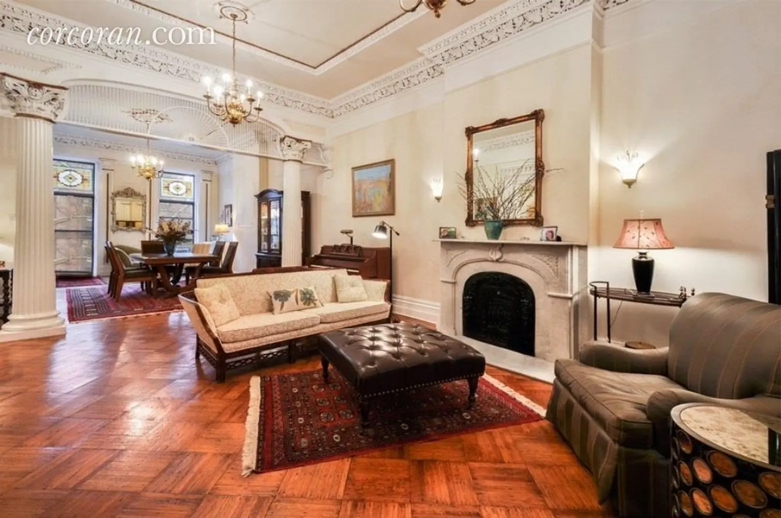 Grand Carroll Gardens Brownstone With Original Details Gets a Price Chop to $6M