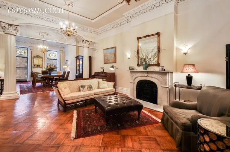 Grand Carroll Gardens Brownstone With Original Details Gets a Price Chop to $6M