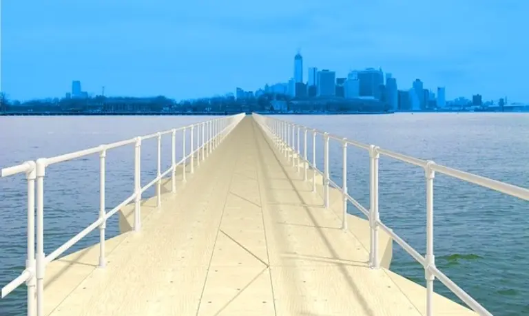 Red Hook-Governors Island Pedestrian Bridge Gets Funded; Climb 1 WTC’s Spire in This Video