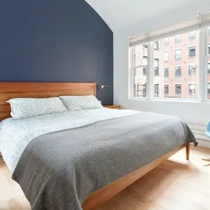 48 tiffany place, master bedroom, brooklyn, townhouse