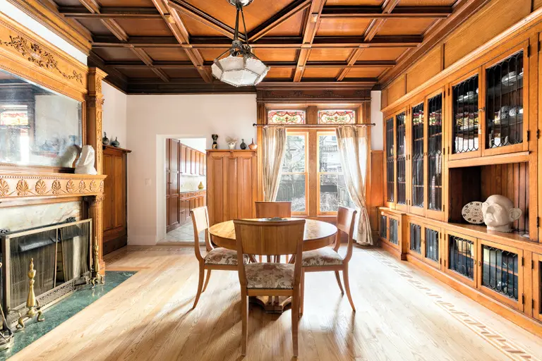 Live the Park Slope Brownstone Life in This Regal Rental for $17.5K/Month, Sauna Included