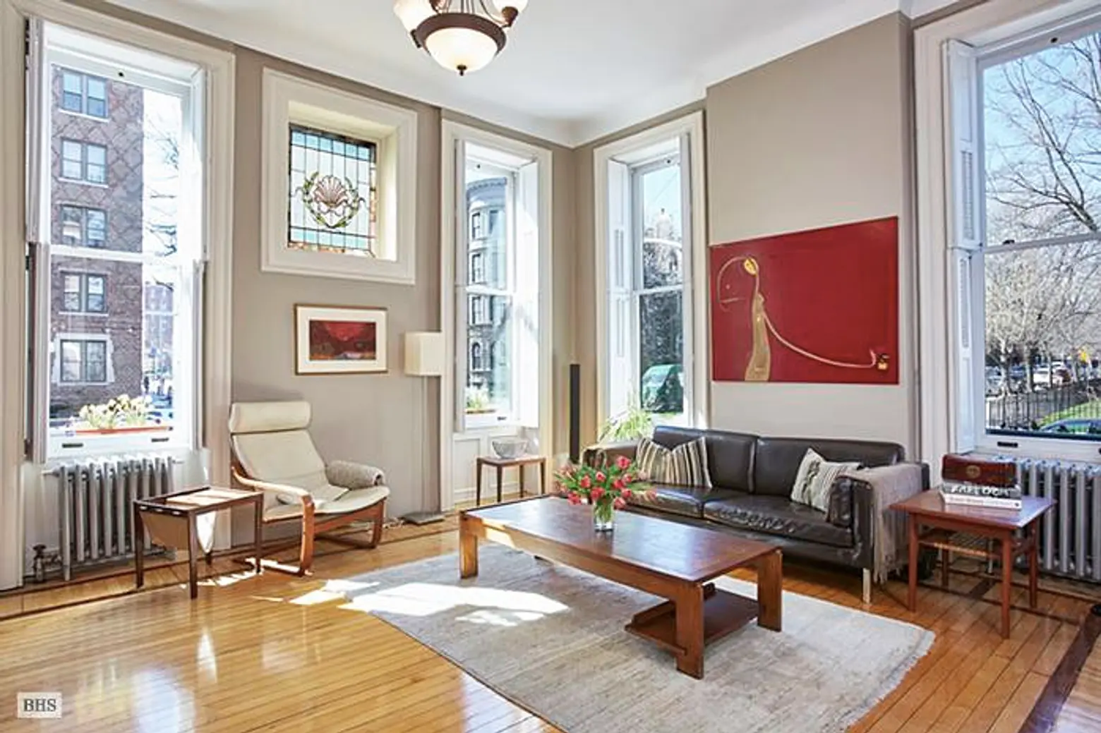 $1.4M Parlor-Level Co-op Looks Pretty and Roomy in Clinton Hill