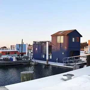 rockaway house boat, airbnb