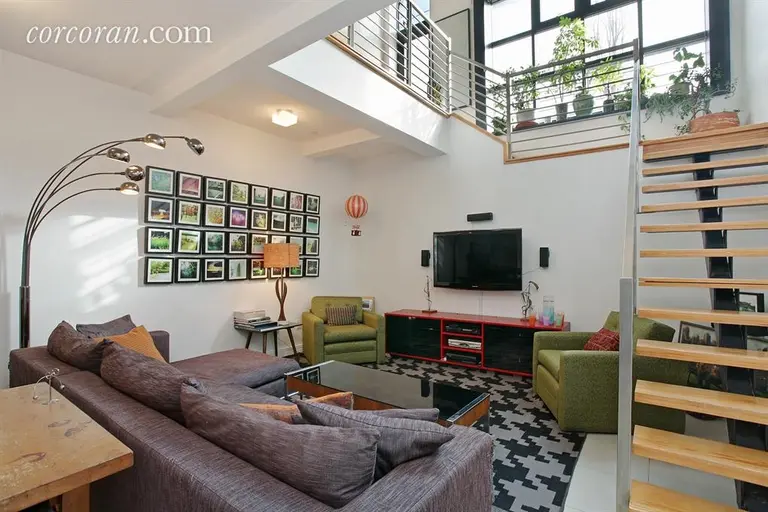 Live in a Lofty Triplex Apartment at a Former 1880s Firehouse for $4,500/Month