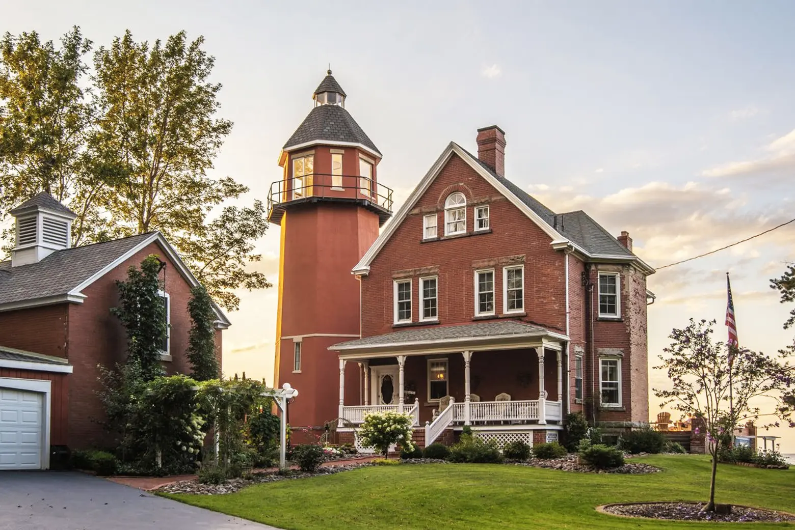 For $1.5 Million, Live in an Upstate Red Victorian Lighthouse