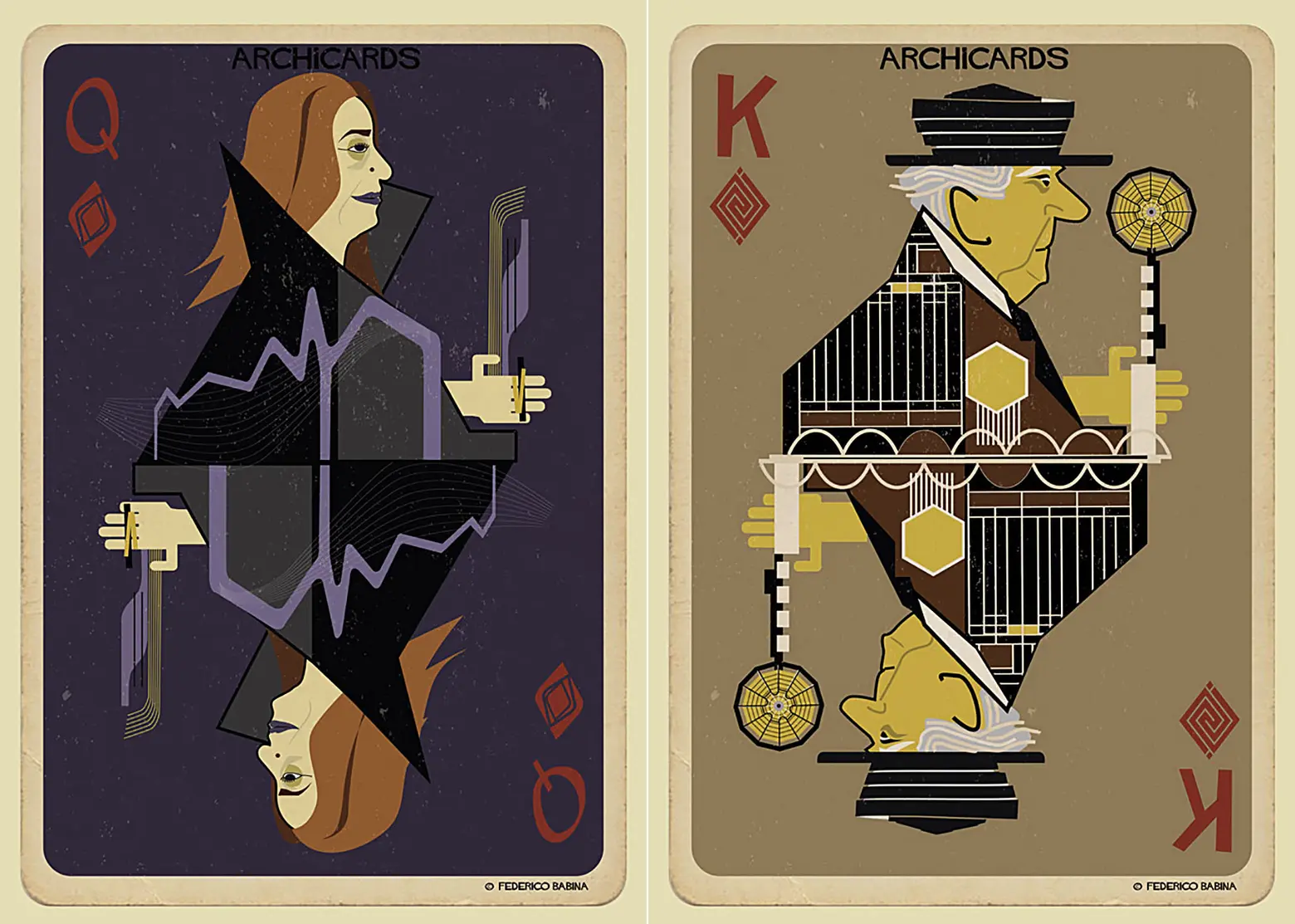 Quirky Playing Cards Are Designed With History’s Most Iconic Architects