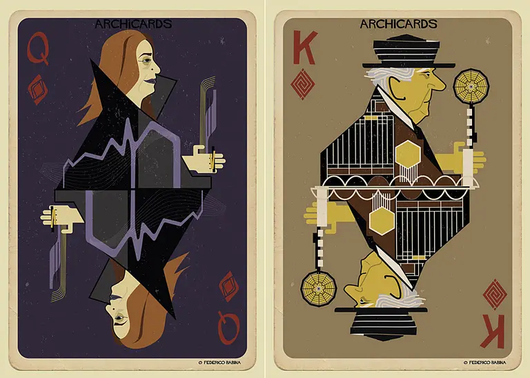 Quirky Playing Cards Are Designed With History’s Most Iconic Architects