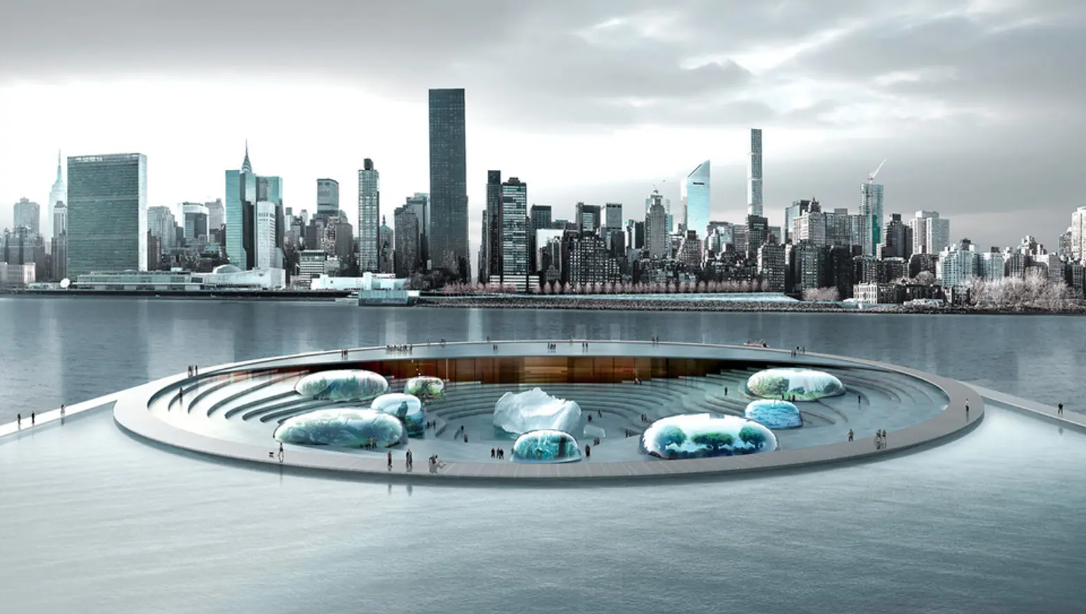 Lissoni Architettura Conceptualizes a Submerged Aquarium in the East River