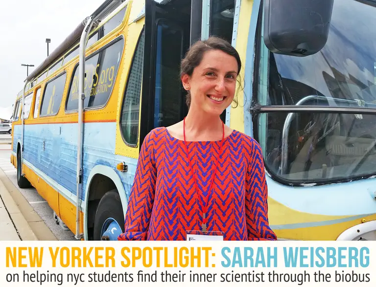 Spotlight: BioBus’ Sarah Weisberg Helps NYC Students Find Their Inner Scientist