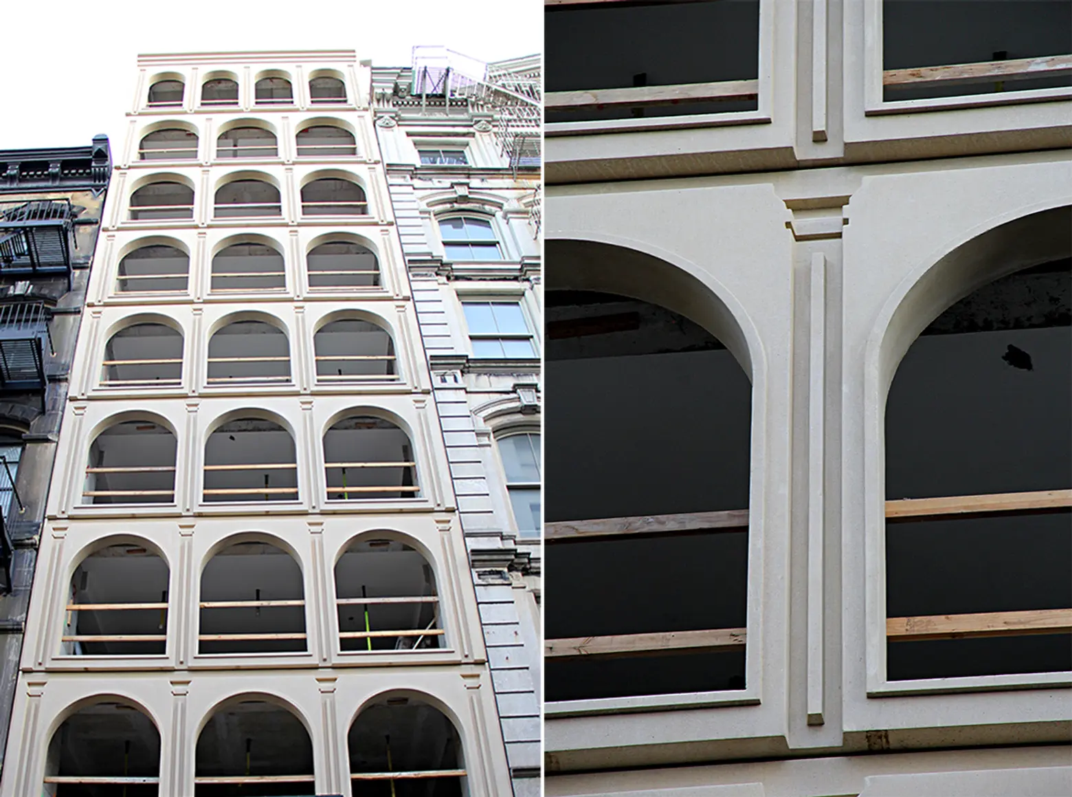 Morris Adjmi’s Tribeca Condo Building at 83 Walker Street Gets Its Inverted Facade